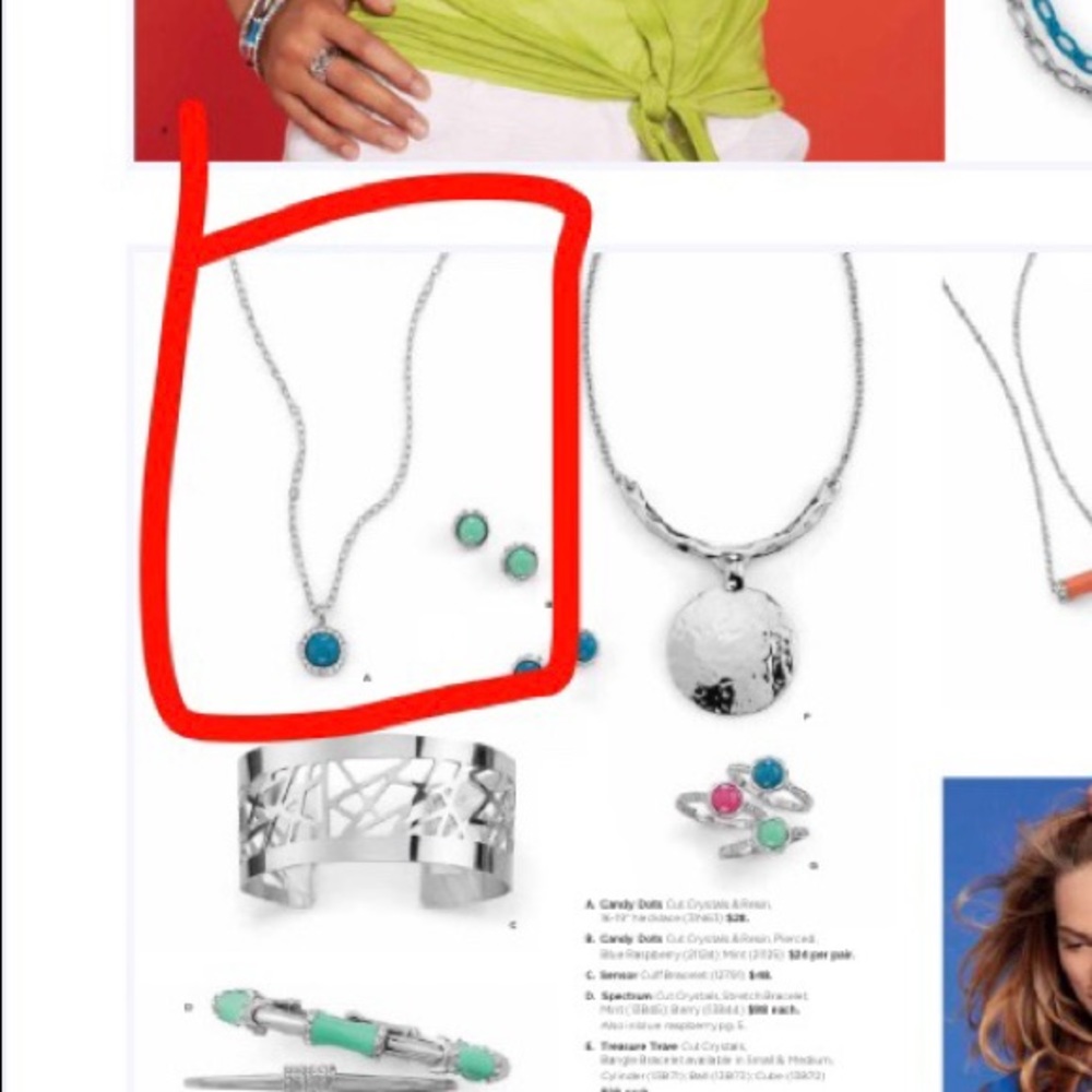 Lia Sophia “Candy Dots” necklace